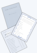 Classic Blue Babyshower Bundle - NO, DK & SE